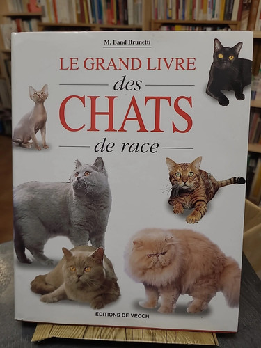 Grand livre des chats - le,