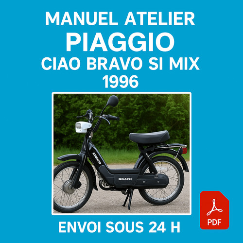 Manuel atelier piaggio ciao - piaggio,