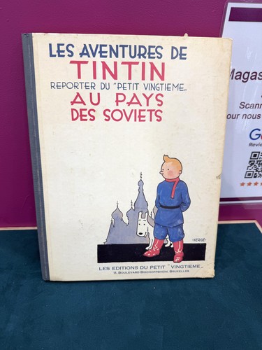 Livre tintin pays - tintin, au