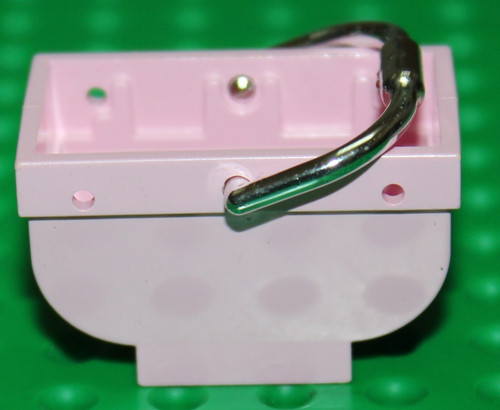Panier rose clair lego - clair,