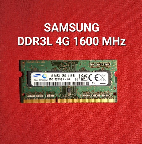 Ram samsung 4go pc3l 12800s - 4go, pc3l-12800s