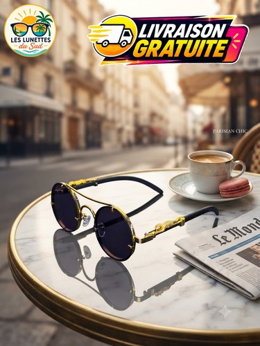 Lunettes soleil rondes - de,
