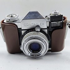 Contaflex Vintage Appareil Photo - non-Testé, Signes De Usage, Boitier Transport