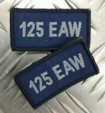 Véritable Britannique RAF 125 Eaw (Expéditionnaire Air Aile) Roi Force Trf Badge