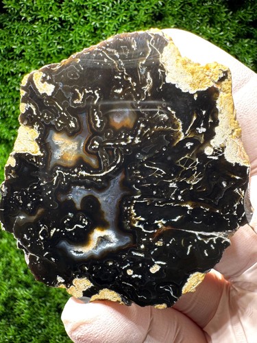 Rare agate noire - , rhodopies