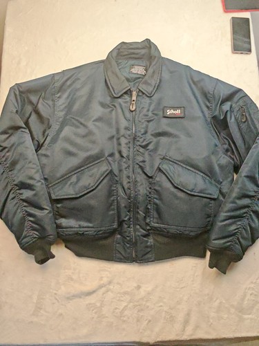 Schott veste bomber cwu bleu - bomber, cwu-r