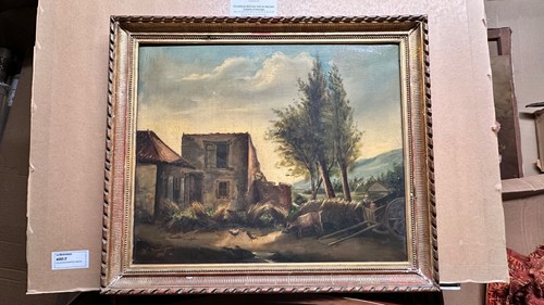 Tableau ancien huile sur - tableau,