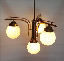 Lustre Vintage Art Déco En