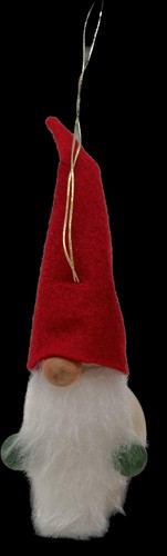 Ornement sapin gnome avec - de,