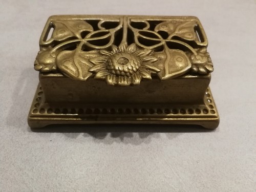 Boîte timbre art nouveau - boîte, à