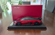 *SALE! 1/18 FrontiArt/AvanStyle Koenigsegg Regera Candy Apple Red/Cherry Bomb
