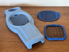 Coup’ Chef TUPPERWARE coupe Frites Légumes Fruits avec sa grille de 15 mm / TBE