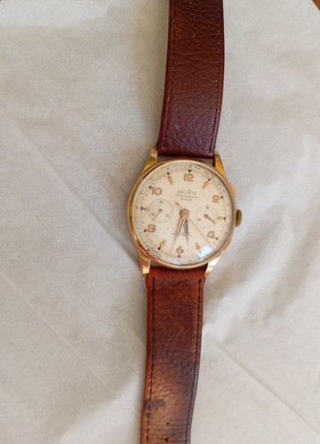 Montre suisse delrio jaune - delrio,