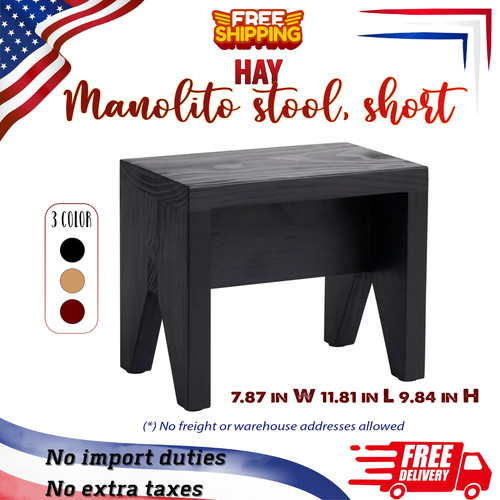Hay manolito stool short - manolito,