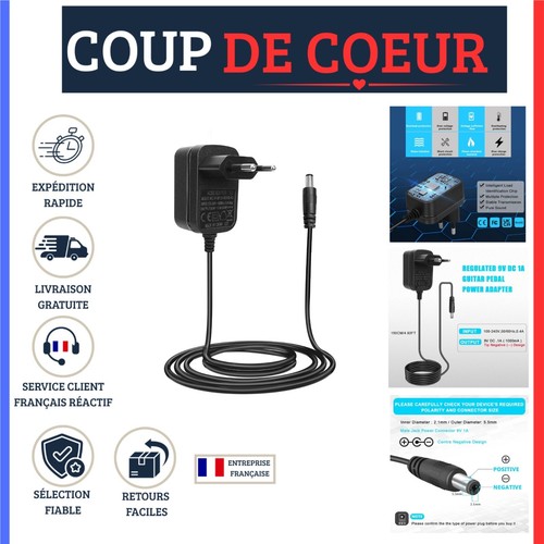 Alimentation pédale effets - pédale,