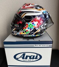 Spoiler bouclier transparent casque intégral Arai RX-7X NAKAGAMI GP2 S...