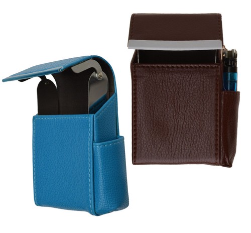 étui cigarettes cuir - Étui, À