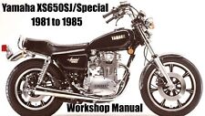 YAMAHA XS650SJ/Special 1981 to 1985 WORKSHOP MANUAL - PDF Files