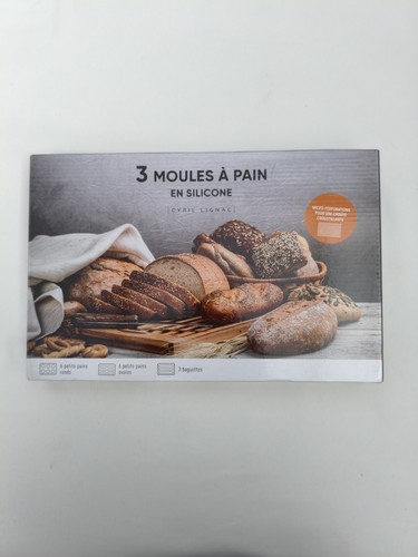 Moules pain silicone cyril - pain,