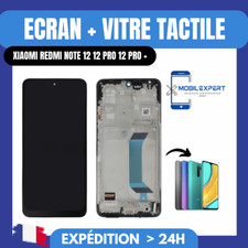 ECRAN + VITRE TACTILE SUR CHASSIS XIAOMI REDMI NOTE 12 12 PRO 12 PRO + 4G/5G