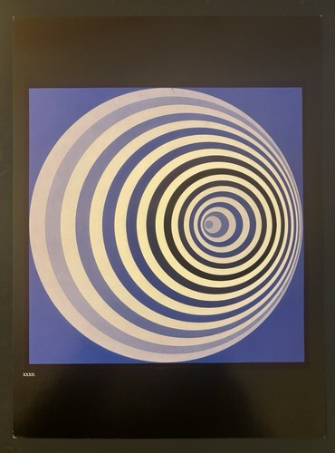 Victor vasarely offset 1978 - vasarely,