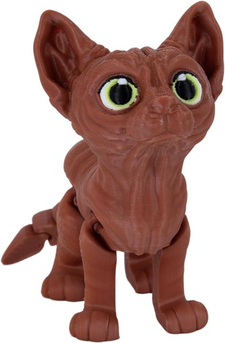Printed cat fidget toy - 3d,