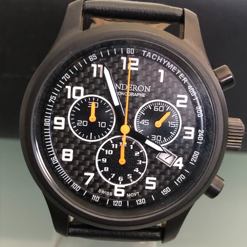 Montre chronographe landeron - chronographe,