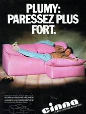 1983 Advertising 1123 Cinna Sofa Bed Plumy Lazy Plus Fo