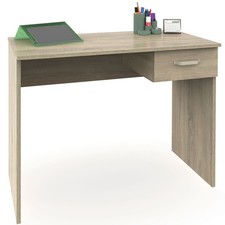 Bureau, Table Informatique, 75x90x50cm, 1 Tiroir, Poste de Travail, Chambre   Br