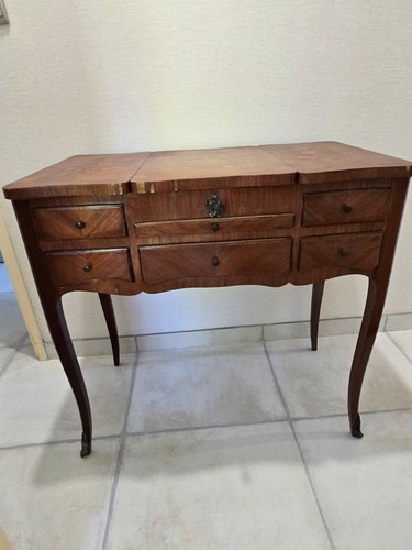 Coiffeuse ancienne style louis - coiffeuse,