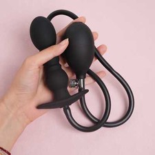 Plug Anal Gonflable Avec Bille