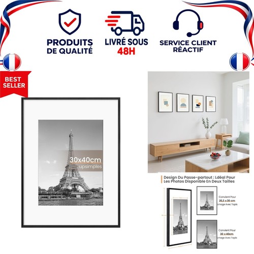 Cadre photo 30x40 aluminium - cadre,