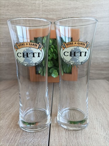 Lot verres bière ch ti - 2, ch'ti