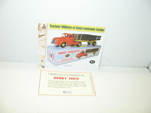 Fiche certif dinky toys - 1,