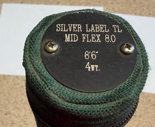 Orvis rod and - rod, label)