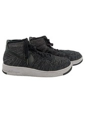 Nike Air Force 1 High Flyknit Baskets Homme Noir (EU 46)