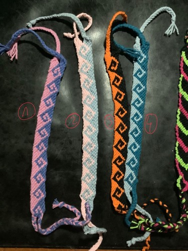 Bracelet brésilien fait - , main