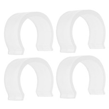  4 pièces Support de Pince à Rideau Boucle Support de Tringle à Rideau Robuste