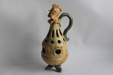 Rooster Ceramic Zoomorphic Incense Burner Photophore (67390)