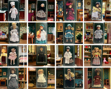 Ancienne petite poupée en porcelaine de collection De Agostini neuve en boite