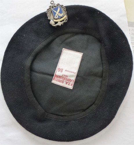 1987 beret insigne - 1987-, +