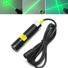 Powerful 35mW 532nm Green Laser Dot Line Cross Level Locator Generator 3V