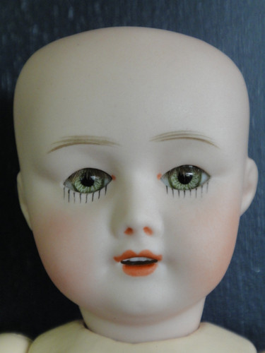 Tête poupée porcelaine - tête, de