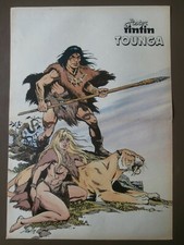 COMIC & TUNGA POSTER & poster from the newspaper of TINTIN