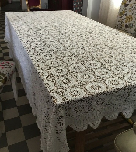 Grand nappe crochet - nappe, dentelle