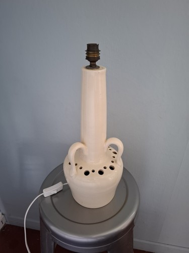 Lampe céramique vintage - lampe,