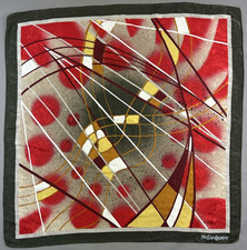 Magnifique foulard vintage   "