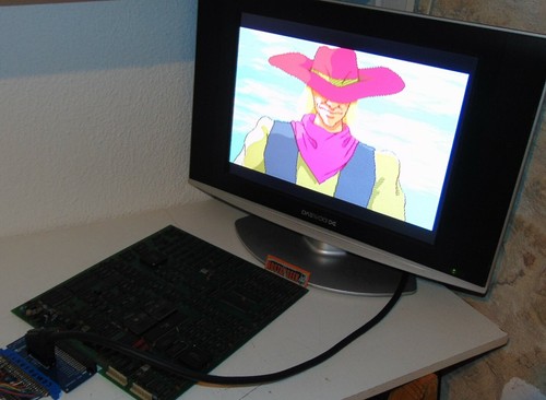 Sunset riders pcb arcade - sunset,