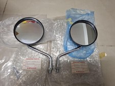 KAWASAKI KH110-KH125-GT0-KR150-VICTOR FIT KE125-175 REAR VIEW MIRROR L-R NOS