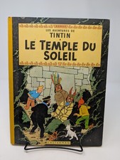 1949 TINTIN - LE TEMPLE DU SOLEIL by Herge - SHIPS FREE IN US!